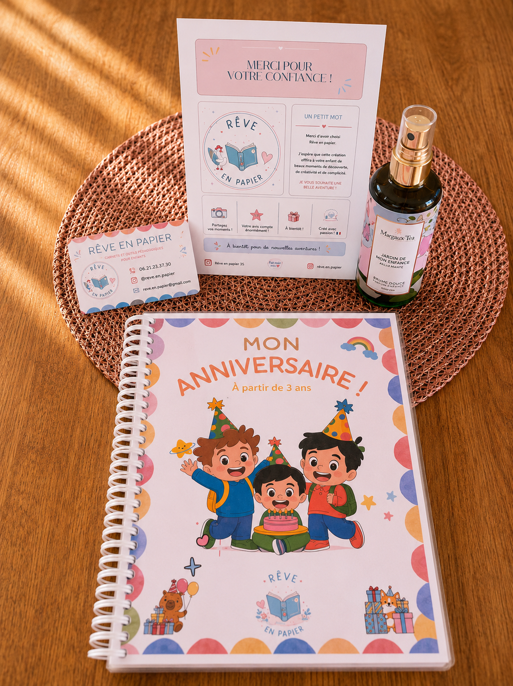 Livret d'activités "Mon anniversaire"