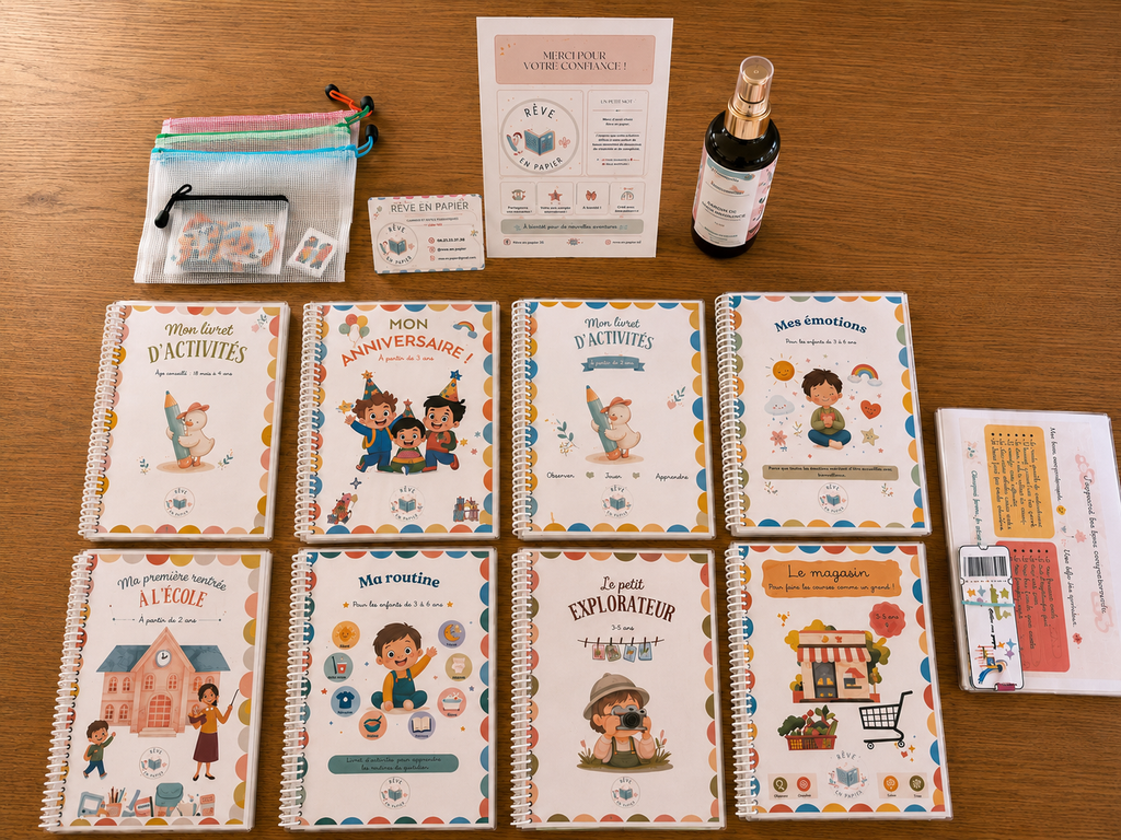 🌸 Livret d’activités – Découverte & Éveil 🌸 N°1