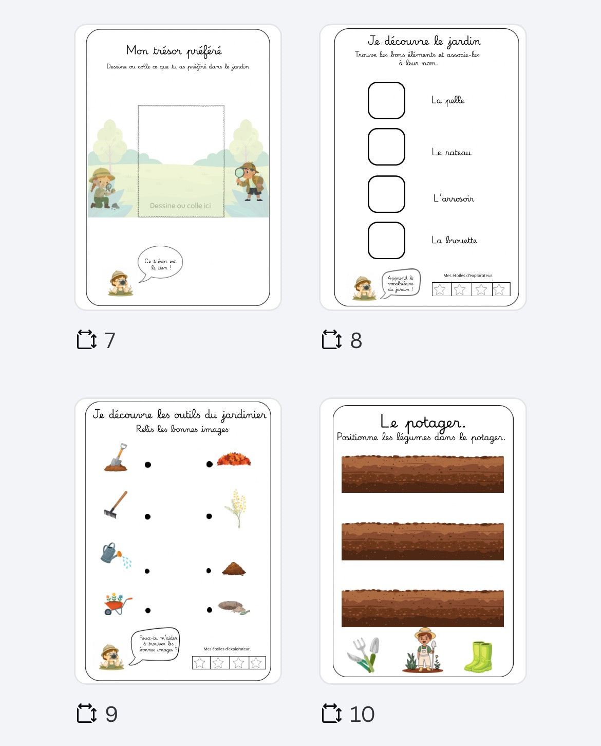 Livret "Le petit explorateur" 3-5 ans