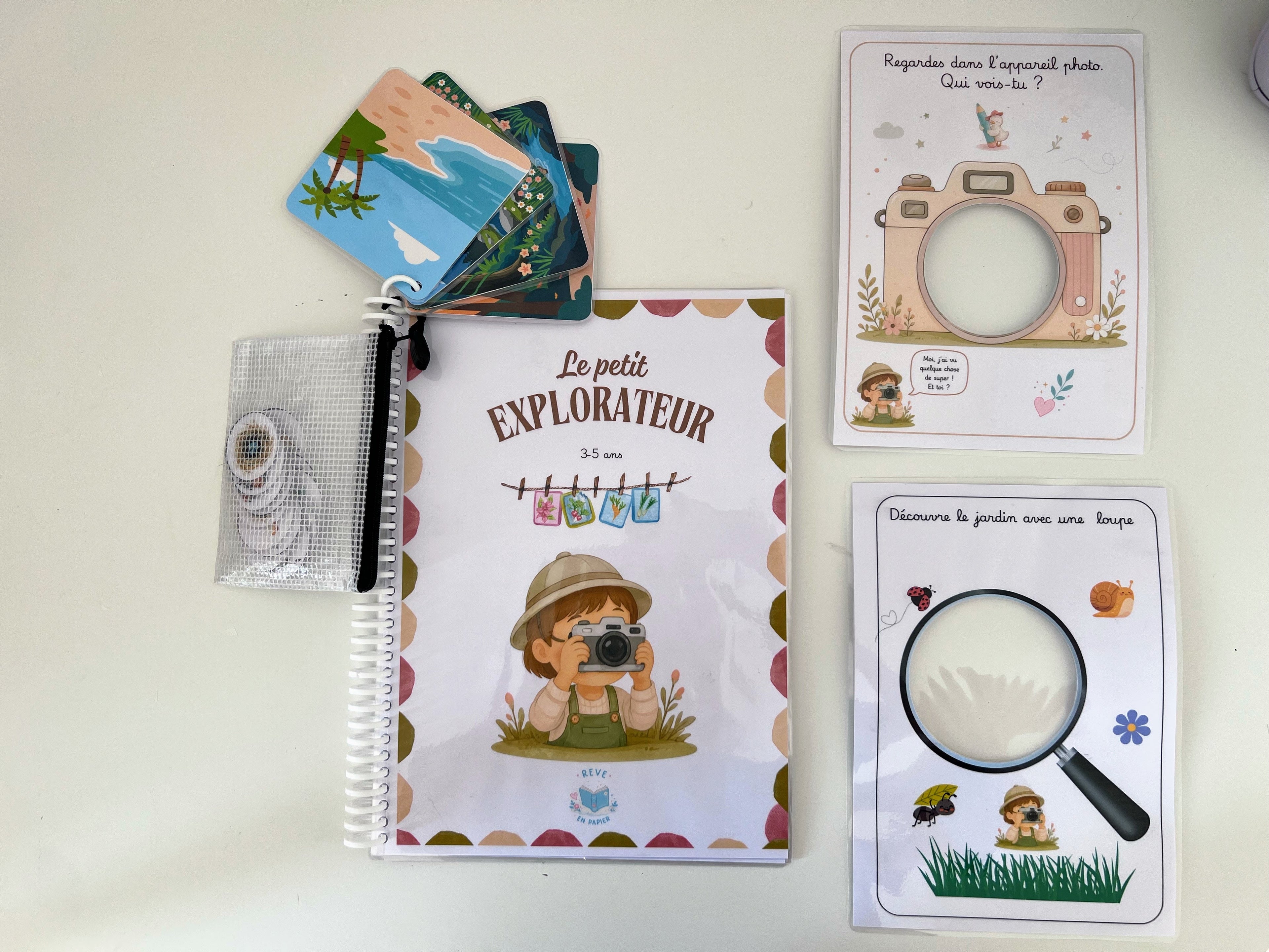 Livret "Le petit explorateur" 3-5 ans